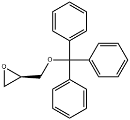 三苯甲基-(R)-缩水甘油醚, 65291-30-7, 结构式