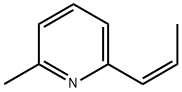 Pyridine, 2-methyl-6-(1Z)-1-propenyl- (9CI) Struktur