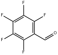 五氟苯甲醛, 653-37-2, 结构式
