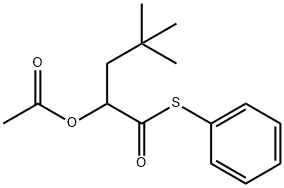 3,3-Dimethyl-1-[(phenylsulfanyl)carbonyl]butyl acetate,65302-92-3,结构式