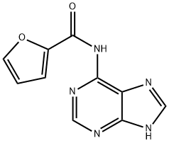 6-(2-FUROYLAMINO)PURINE Structure