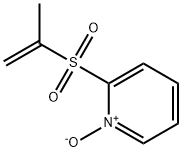 Pyridine,2-[(1-methylethenyl)sulfonyl]-,1-oxide(9CI) Structure