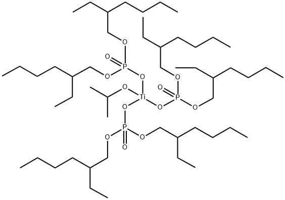 65345-34-8 异丙基三(二辛基磷酸酰氧基)钛酸酯