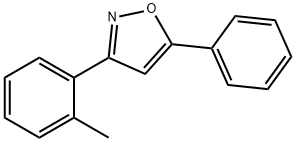 Isoxazole, 3-(2-Methylphenyl)-5-phenyl- 化学構造式