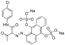 Solubilised Vat Yellow 8,6535-53-1,结构式