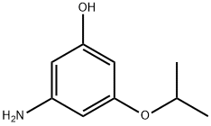 Phenol, 3-amino-5-(1-methylethoxy)- (9CI) 结构式