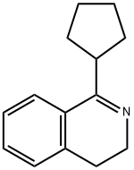 Isoquinoline, 1-cyclopentyl-3,4-dihydro- (9CI) Structure