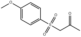 2-PROPANONE, 1-[(4-METHOXYPHENYL)SULFONYL]-,65369-20-2,结构式