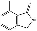 7-METHYL-2,3-DIHYDROISOINDOLE-1-ONE 化学構造式