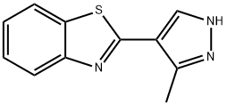 654064-97-8 Benzothiazole, 2-(3-methyl-1H-pyrazol-4-yl)- (9CI)