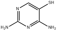 5-Pyrimidinethiol, 2,4-diamino- (9CI) 化学構造式