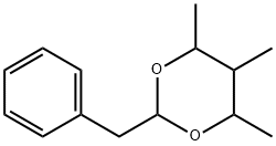 2-benzyl-4,5,6-trimethyl-1,3-dioxane Structure