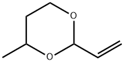 4-methyl-2-vinyl-1,3-dioxane ,6542-56-9,结构式