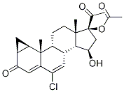 15β-ヒドロキシシプロテロンアセタート 化学構造式