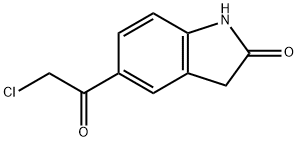 5-CHLOROACETYLOXINDOLE Struktur