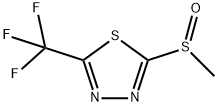 2-(trifluoroMethyl)-5-(Methylsulfinyl)-1,3,4-thiadiazole