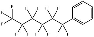 (PERFLUOROHEXYL)BENZENE 化学構造式