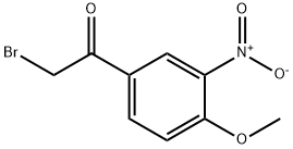 2-Bromo-1-(4-methoxy-3-nitrophenyl)-1-ethanone Struktur