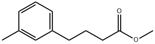 Benzenebutanoic acid, 3-Methyl-, Methyl ester,65462-68-2,结构式