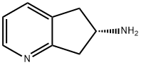 5H-Cyclopenta[b]pyridin-6-amine,6,7-dihydro-,(6S)-(9CI) Structure