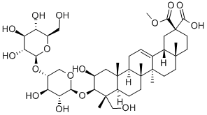 商陆皂苷甲, 65497-07-6, 结构式
