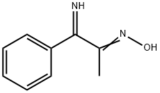 2-Propanone,  1-imino-1-phenyl-,  oxime 结构式