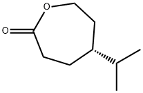 2-Oxepanone,5-(1-methylethyl)-,(5R)-(9CI) 化学構造式