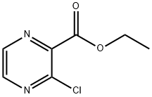 ETHYL 3-CHLORO-PYRAZINE-2-CARBOXYLATE 化学構造式