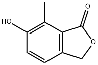 6-羟基-7-甲基-1(3H)-异苯并呋喃酮,6553-26-0,结构式