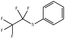((Pentafluoroethyl)thio)-benzene Structure