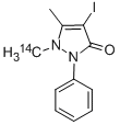 4-요오도안티피렌-N-메틸-14C