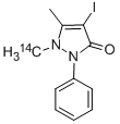 4-IODOANTIPYRENE-N-METHYL-14C|