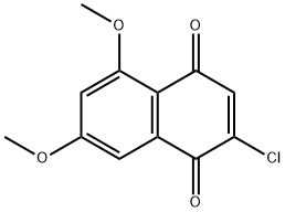 2-CHLORO-5,7-DIMETHOXY-[1,4]NAPHTHOQUINONE,65565-48-2,结构式