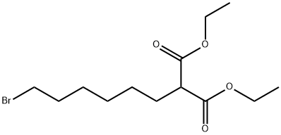 DIETHYL (6-BROMOHEXYL)MALONATE Struktur