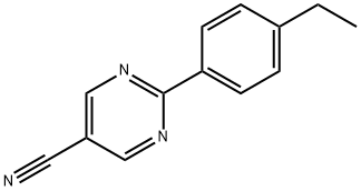 5-Pyrimidinecarbonitrile, 2-(4-ethylphenyl)- (9CI)|