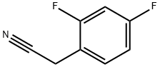 2,4-二氟苯乙腈,656-35-9,结构式