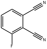 3-フルオロフタロニトリル 化学構造式
