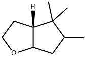 2H-Cyclopenta[b]furan,hexahydro-4,4,5-trimethyl-,(3aR)-(9CI) Structure