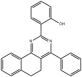 2-(2-Hydroxyphenyl)-4-phenyl-5,6-dihydrobenzo[h]quinazoline|