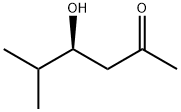 (S)-4-Hydroxy-5-methyl-2-hexanone Struktur