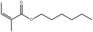 hexyl 2-methylisocrotonate,65652-33-7,结构式