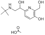 2-(HYDROXYMETHYL)-6-(1-HYDROXY-2-TERT-BUTYLAMINO-ETHYL)-PYRIDIN-3-OL|保泰松乙酸酯