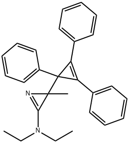 N,N-Diethyl-2-methyl-2-(1,2,3-triphenyl-2-cyclopropen-1-yl)-2H-azirin-3-amine|
