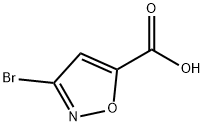 3-溴异噁唑-5-羧酸,6567-35-7,结构式
