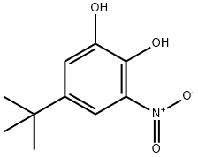 1,2-Benzenediol, 5-(1,1-dimethylethyl)-3-nitro- (9CI) Structure