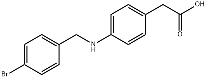 656815-61-1 {4-[(4-bromobenzyl)amino]phenyl}acetic acid