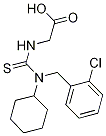 ((2-氯苄基)(环己基)氨基甲硫基)甘氨酸,656816-05-6,结构式