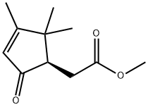 3-Cyclopentene-1-aceticacid,2,2,3-trimethyl-5-oxo-,methylester,(1R)-(9CI),656824-93-0,结构式