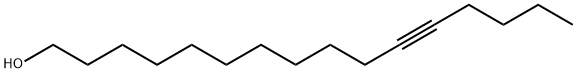 11-HEXADECYN-1-OL Structure