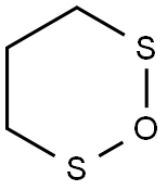 1,2,6-オキサジチアン 化学構造式
